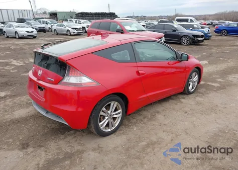 2011 Honda Cr-Z from USA, damaged, VIN JHMZF1C47BS007771